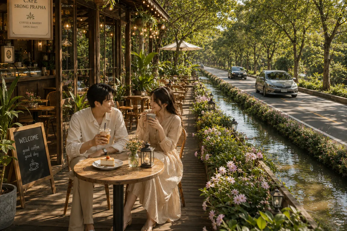โปรโมทร้านคาเฟ่ สรงประภา รีวิวร้านคาเฟ่ จากนักรีวิวหน้าใหม่ ร้านเปิดใหม่ ร้านคาเฟ่.com