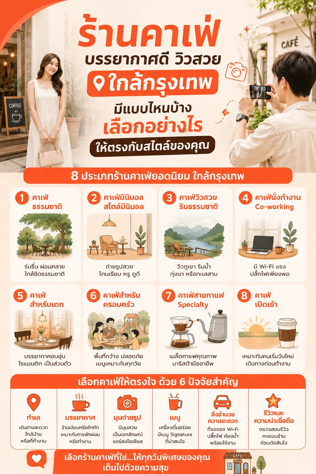 ร้านคาเฟ่บรรยากาศดี วิวสวย ใกล้กรุงเทพ มีแบบไหนบ้าง เลือกอย่างไรให้ตรงกับสไตล์ของคุณ ร้านคาเฟ่.com
