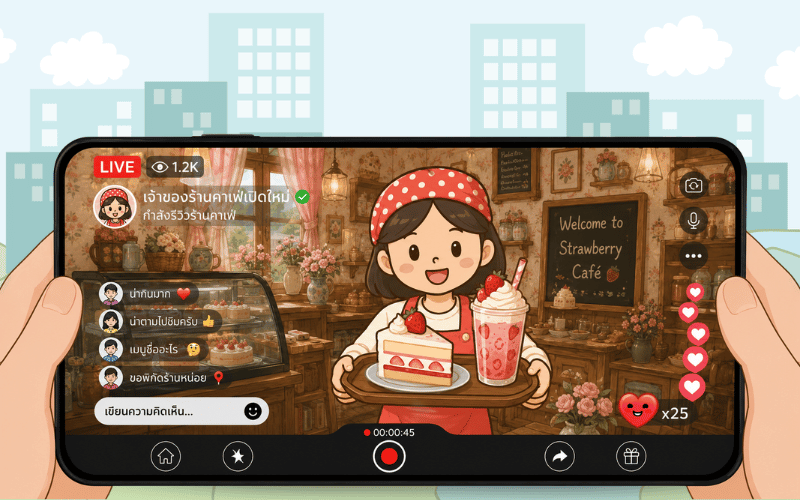 ร้านคาเฟ่.com โปรโมทร้านคาเฟ่เปิดใหม่ รีวิวร้านคาเฟ่ ใกล้ฉัน ใน กรุงเทพ จากนักรีวิวหน้าใหม่